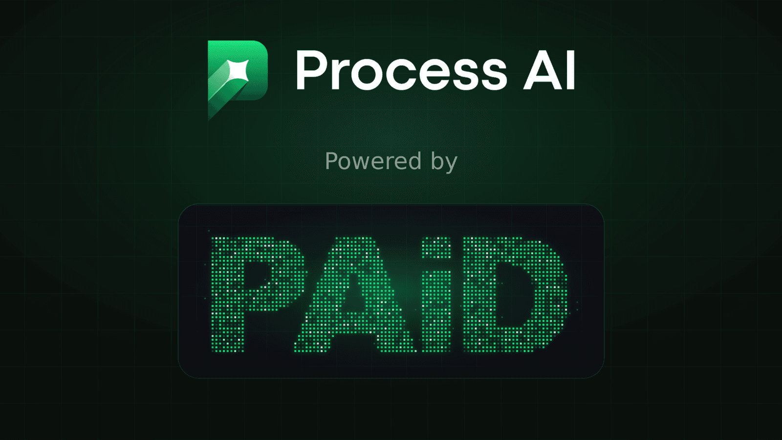 Process AI, powered by PAiD — the Process AI Intelligent Database